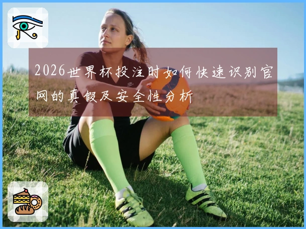 2026世界杯投注时如何快速识别官网的真假及安全性分析